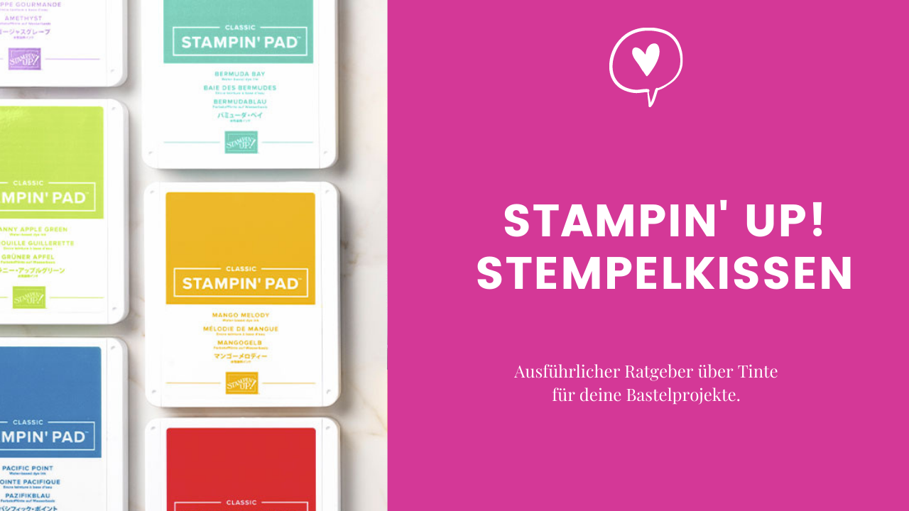 Stampin' Up! Stempelkissen Blogpost