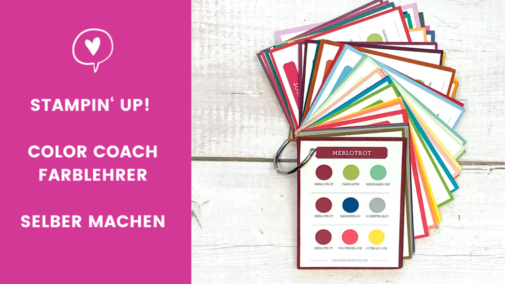 Blogpost Stampin' Up! Color Coach Farblehrer abgestempellt
