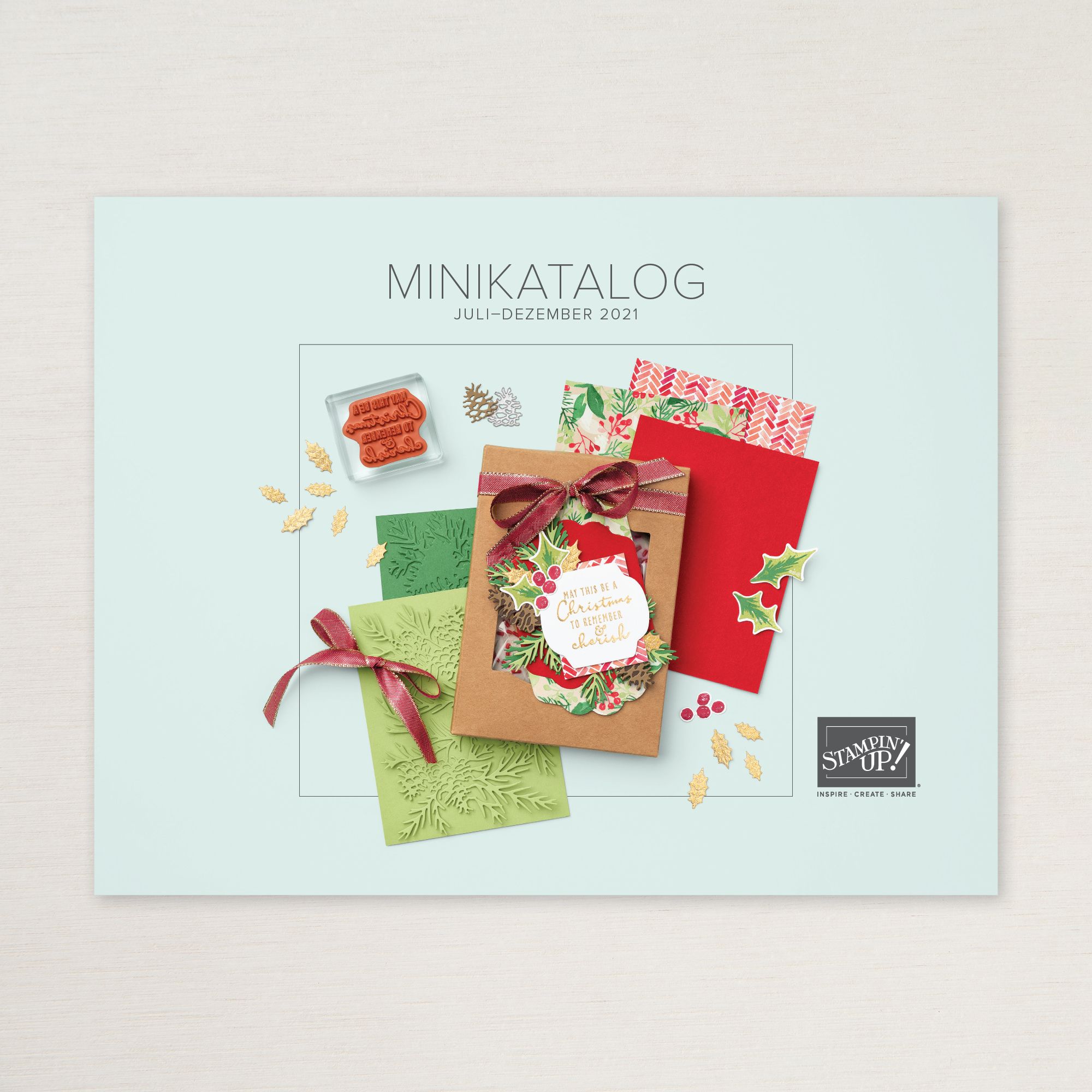Stampin Up Minikatalog August-Dezember 2021 cover