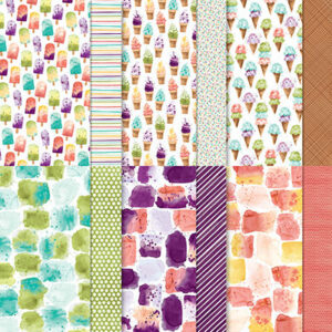 Designerpapier Eisdiele - 154567