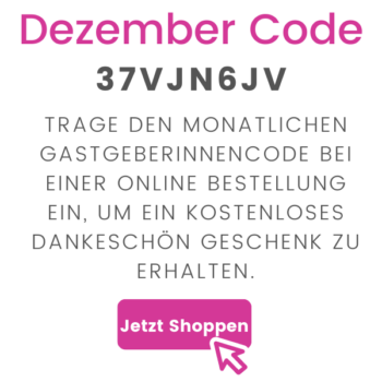 Stampin Up Online-Shop Dezember Code