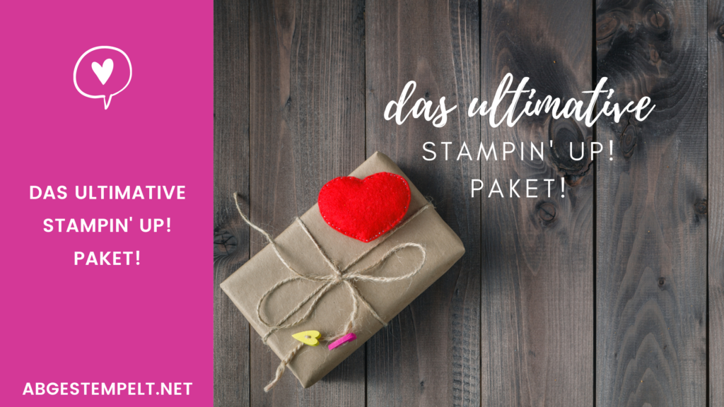 Blog stampin up 129 € starterset Paket abgestempelt