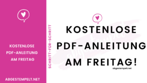 Blog stampin up Kostenlose pdf-anleitung am freitag abgestempelt