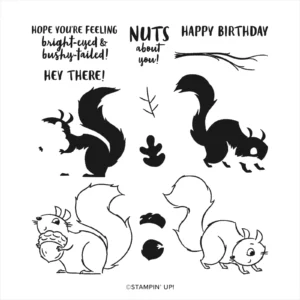 Stempelset Nuts about Squirrels 156475