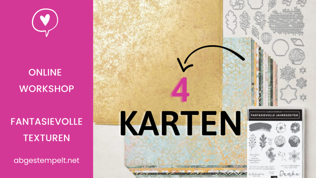 Blog Stampin Up Fantasievolle Texturen online Workshop