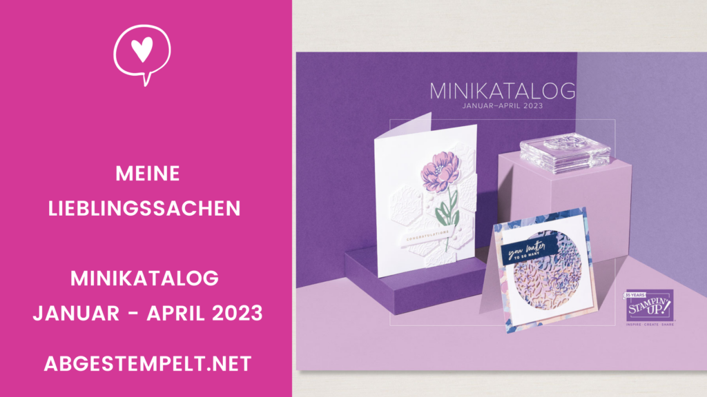 Stampin' Up! Lieblingssachen Minikatalog Januar - April 2023