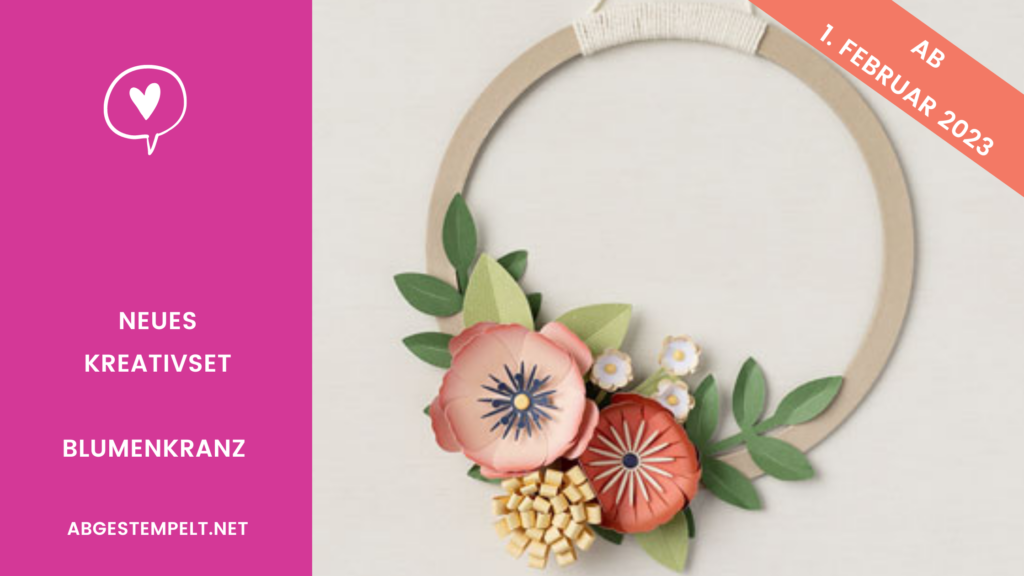 Blog Neues Kreativset Blumenkranz Stampin Up