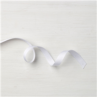 144159 Klassisch gewebtes Geschenkband weiss