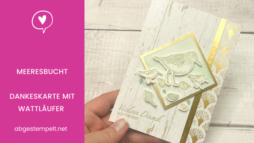 Blog Stampin' Up! Dankeskarte Wattläufer