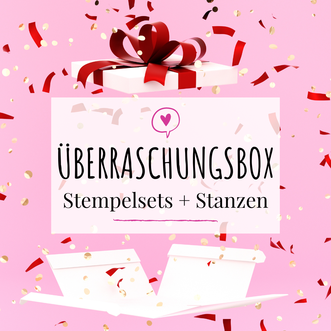 Überraschungsbox Stempelsets + Stanzen