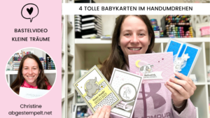 Stampin Up Kleine Träume Babykarten Basteln (Blog-Banner)