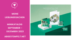 Stampin' Up! Lieblingssachen Minikatalog September-Dezember 2023
