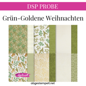 DSP 1/4 Grün-Goldene Weihnachten