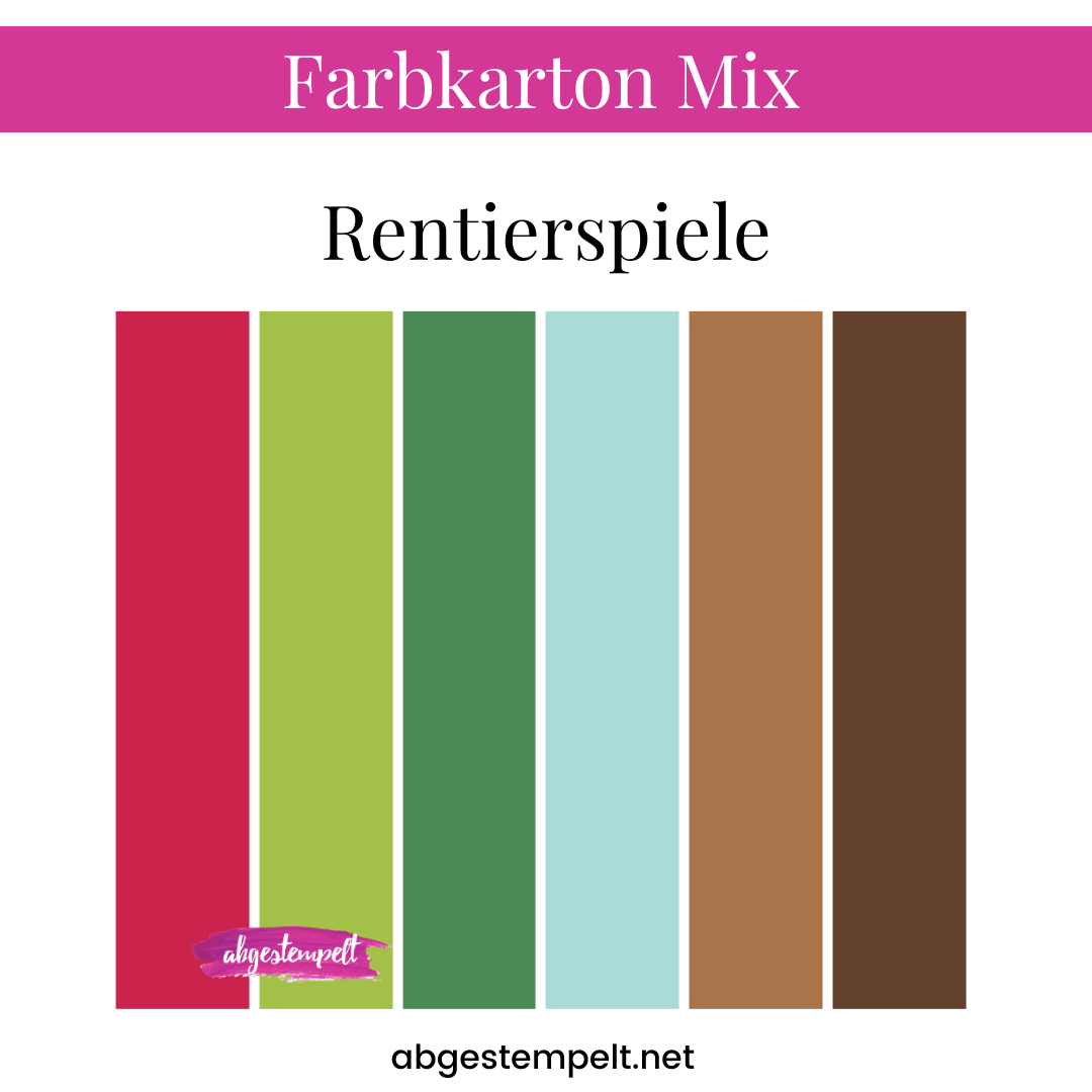 Farbkarton Mix Rentierspiele