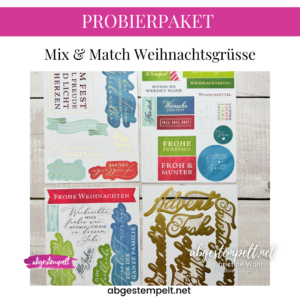 PROBIERPAKET Mix & Match Weihnachtsgrüsse 2024
