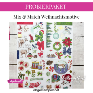 PROBIERPAKET Mix & Match Weihnachtsmotive 2024