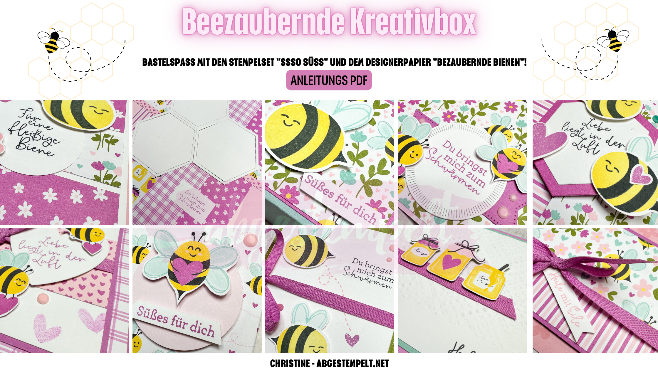 Beezaubernde Kreativbox ANLEITUNG