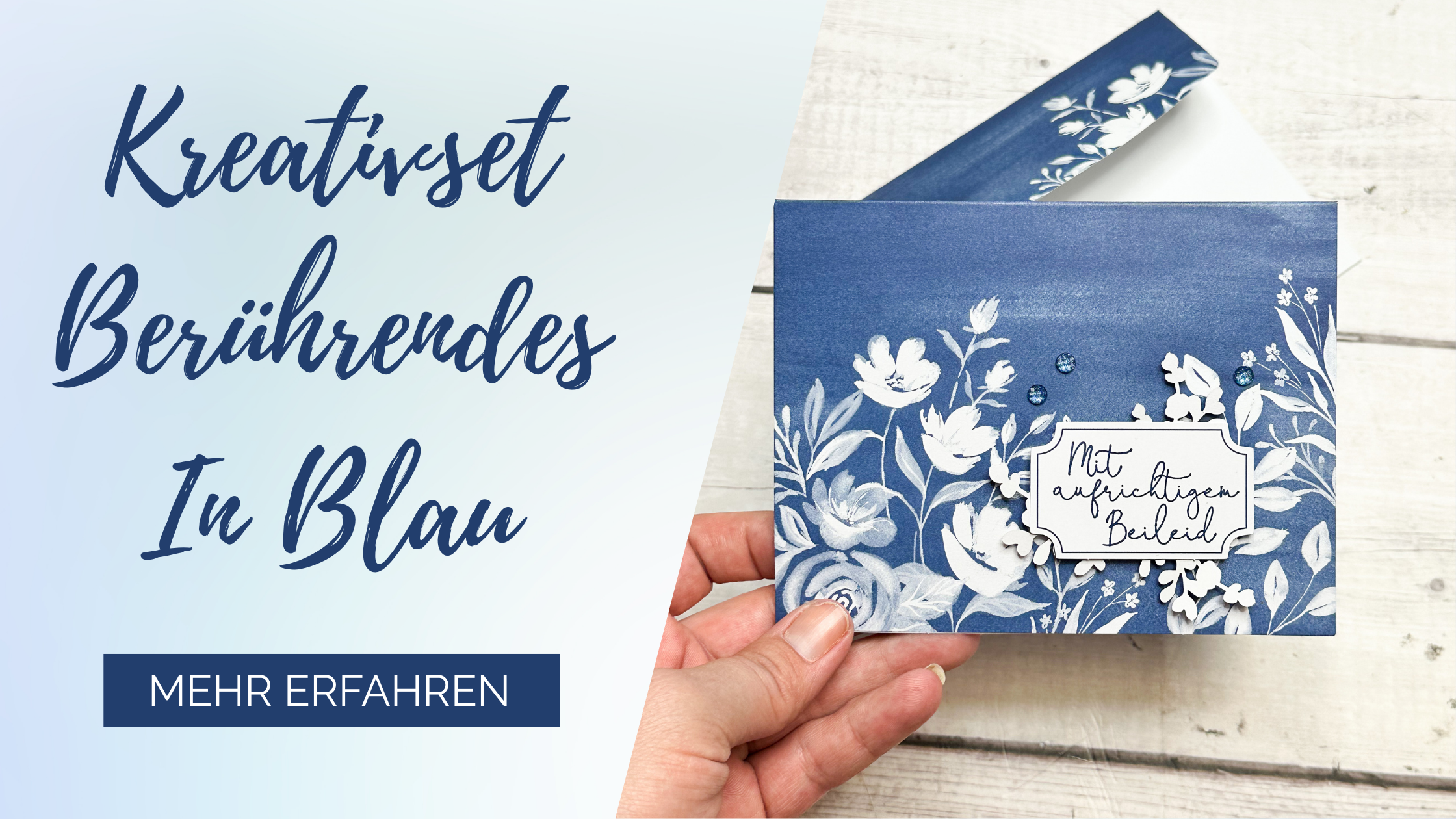 Kreativset Berührendes In Blau
