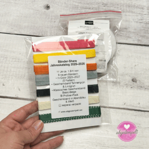 Bänder Share 2025 – 9 neue Geschenkband-Designs von Stampin’ Up!